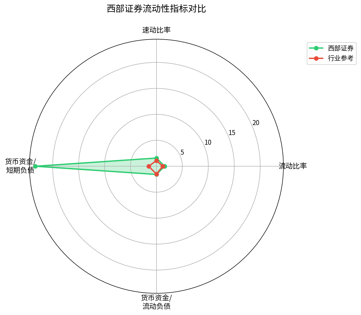流动性指标雷达图